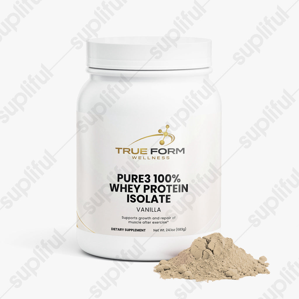 Pure3 100% Whey Protein Isolate (Vanilla)